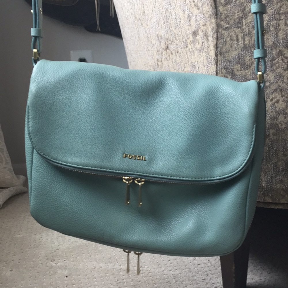 Fossil 100% Leather crossbody bag